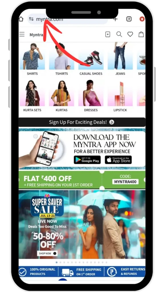 Myntra Coupon Code - Save Up To 50% 3 Myntra Coupon Code