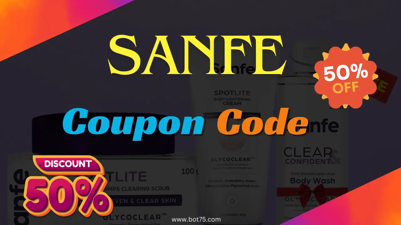 Sanfe Coupon Code - Upto 50% Off 2 Sanfe 1
