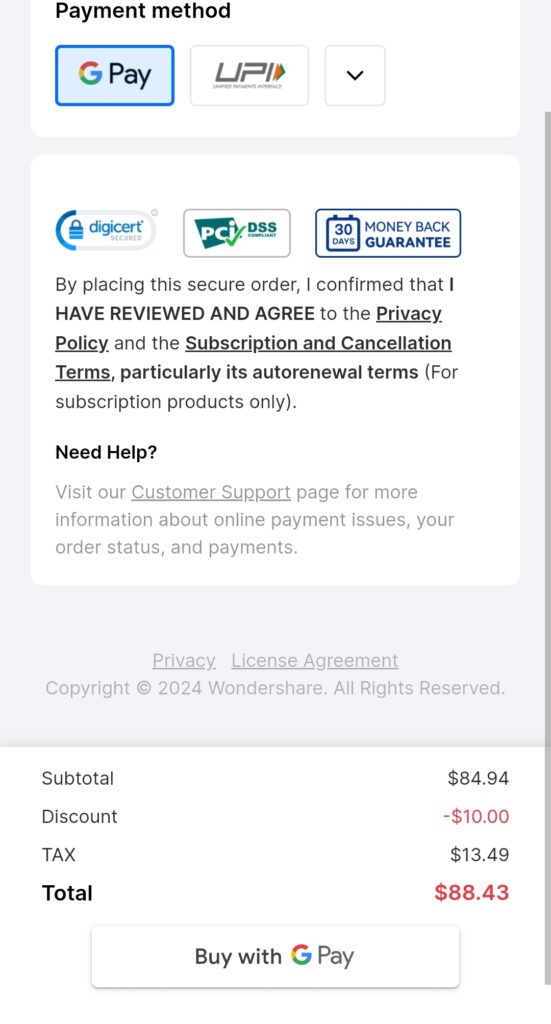 Wondershare Coupon Code -Upto 50% 6 Screenshot 20240131 143158