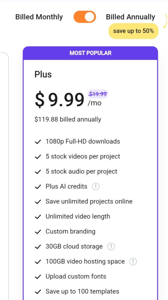 Flexclip Coupon Code - Save Up To 50% 8 Flexclip Coupon Code - Pricing Monthly and Yearly