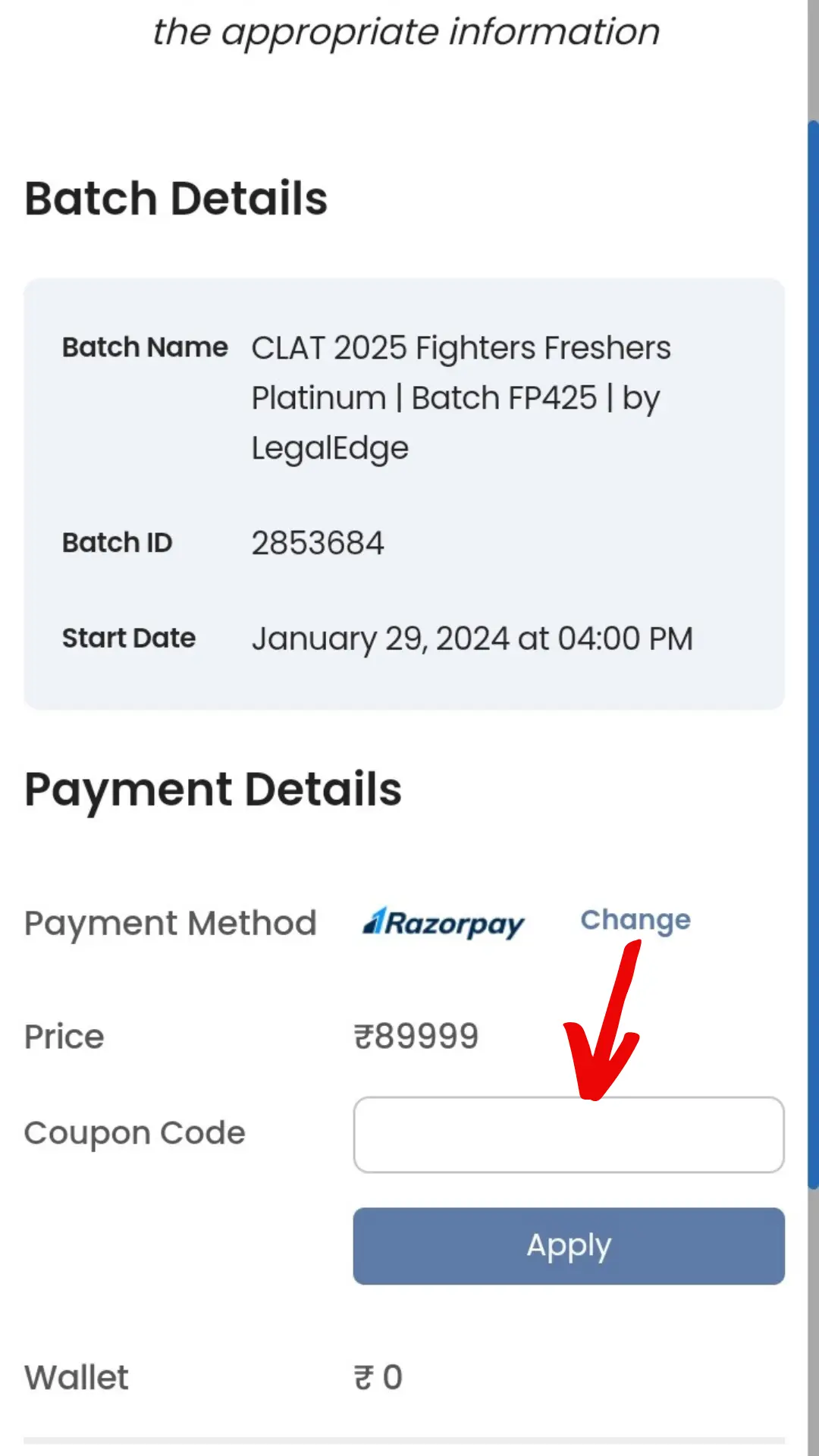 Topranker coupon code billing 