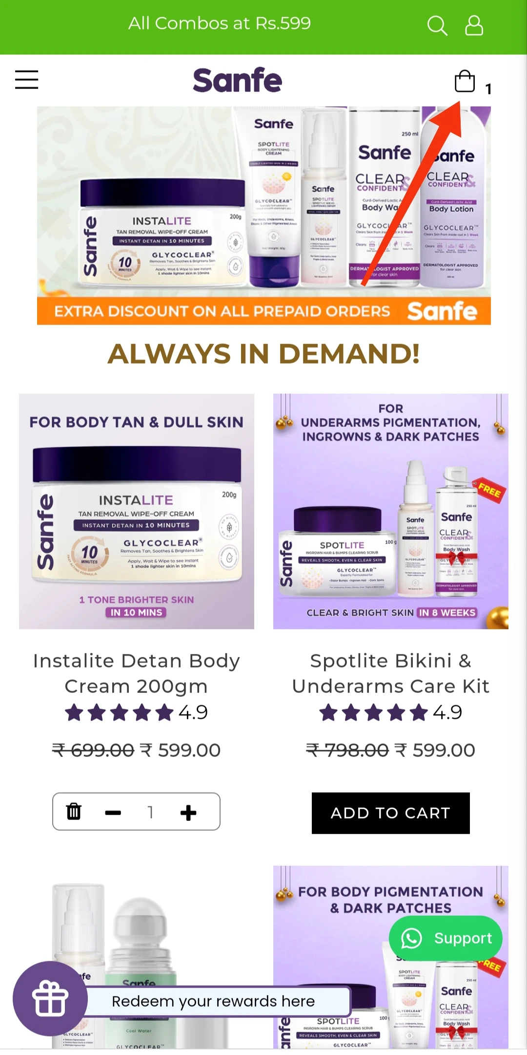 Sanfe Coupon Code - Upto 50% Off 5 Apply Sanfe Coupon code on official Sanfe website.