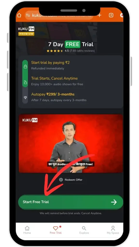 Kuku FM Premium Subscription for Free - Claim Today! 3 Kuku FM