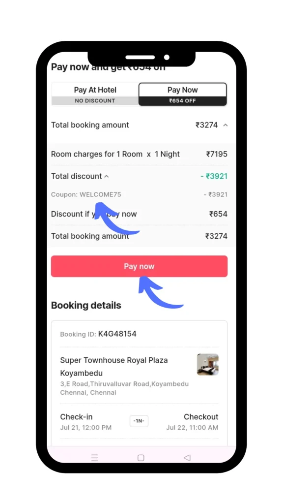 Paying Bill OYO Coupon Code